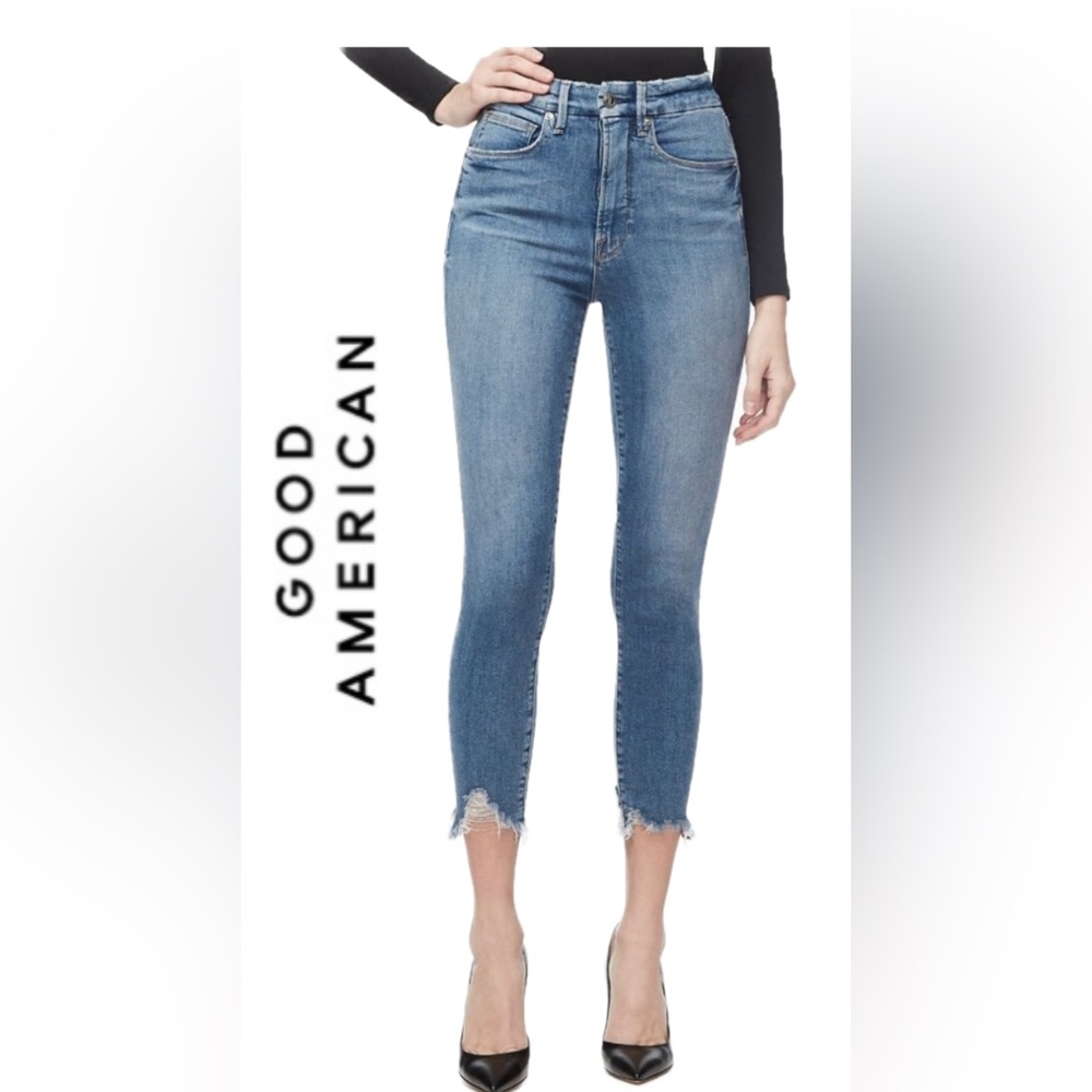 Good American Blue Skinny Jeans